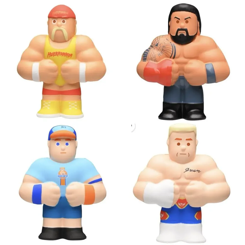 WWE Squishme John Cena Cody Rhodes Roman Reigns Hulk Hogan Complete Set New